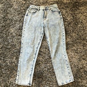 Pacsun Acid Wash Mom Jeans